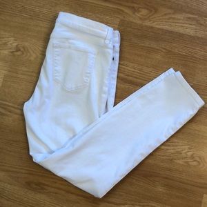 J. Crew white jeans